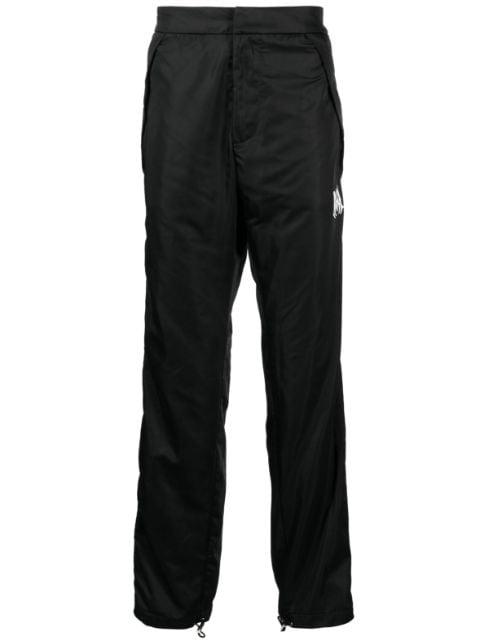 logo-print straight-leg trousers by AMIRI
