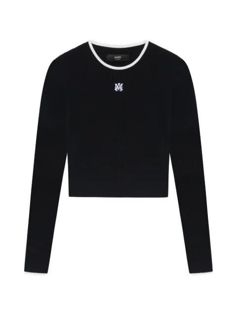 logo trim knitwear by AMIRI