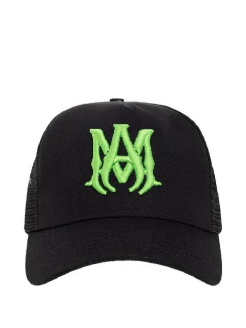 logo trucker cap hat by AMIRI