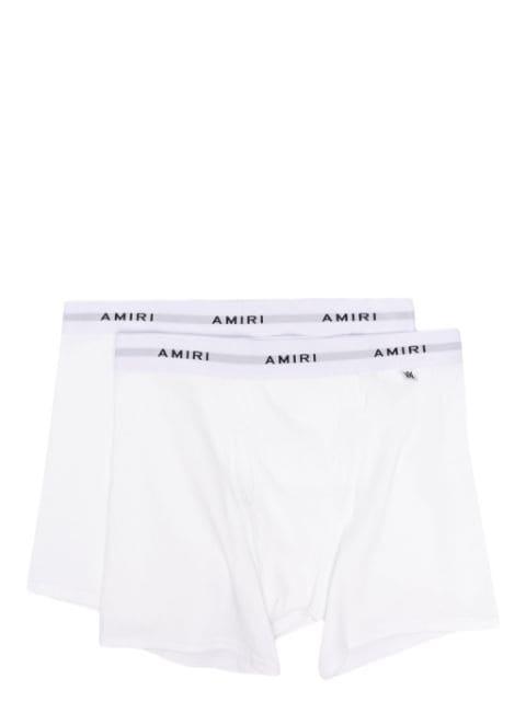 logo-waistband boxers (pack of two) by AMIRI