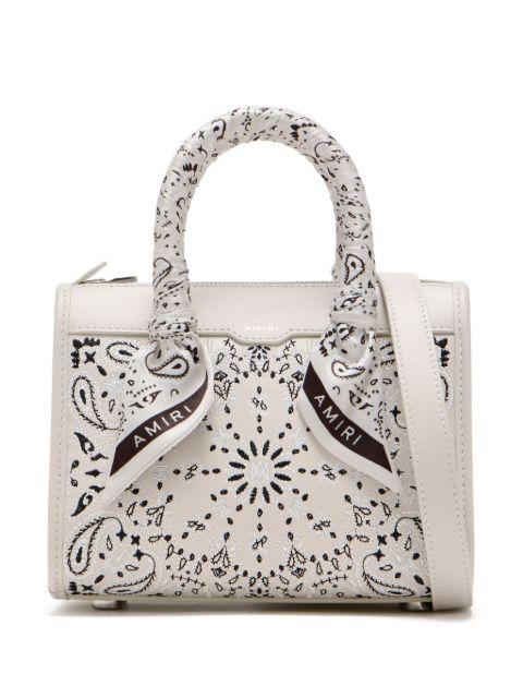 micro Bandana Triangle tote bag by AMIRI