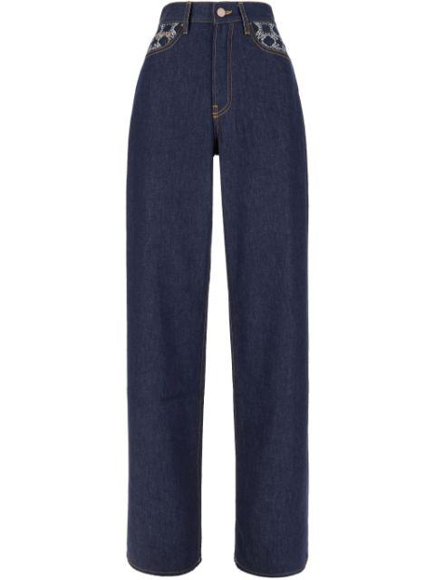 monogram straight jeans by AMIRI