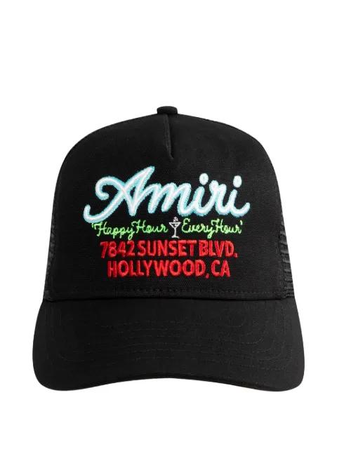 neon-lights cap by AMIRI