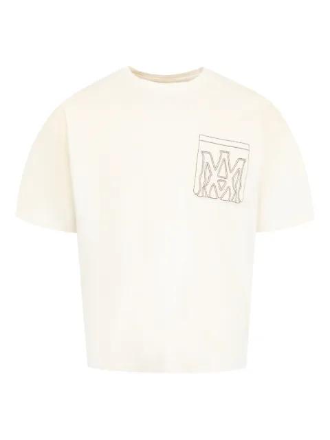 outline-pocket T-shirt by AMIRI