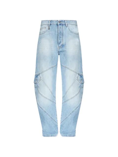 panelled jeans by AMIRI
