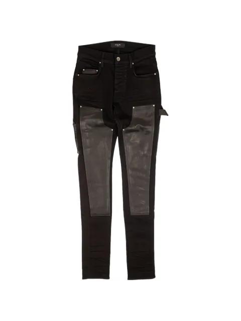 panelled trousers by AMIRI