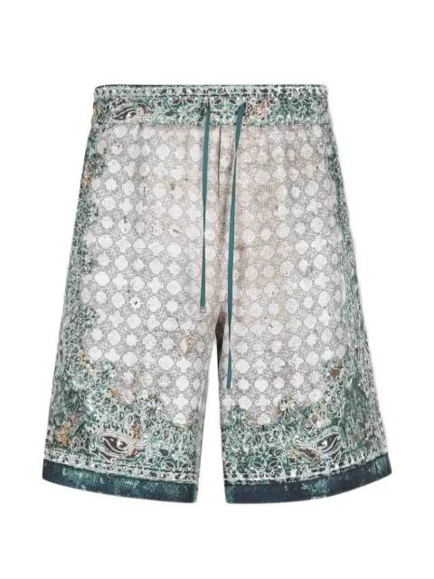 printed bermuda shorts by AMIRI