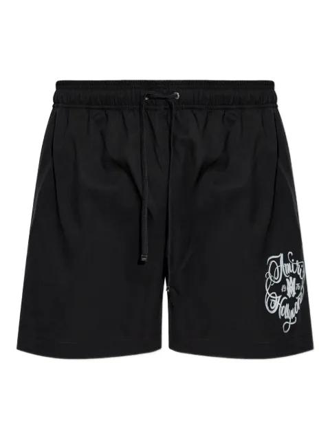 printed drawstring swim shorts by AMIRI