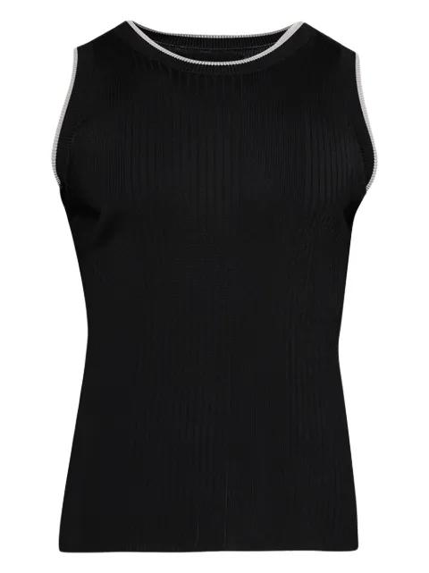 ribbed tank top by AMIRI