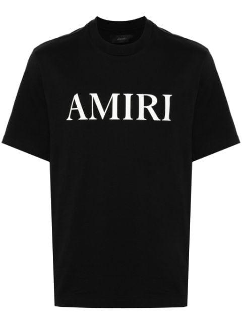 rubberised-logo T-shirt by AMIRI