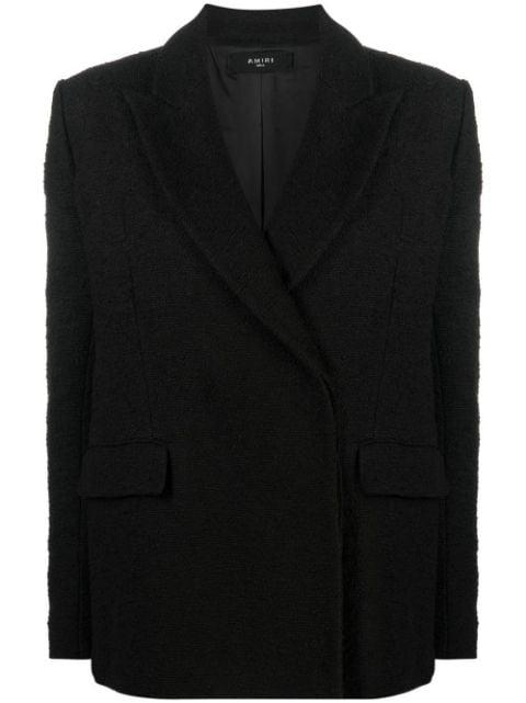 single-breasted button-fastening jacket by AMIRI
