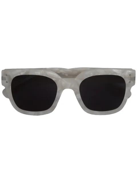 square logo sunglasses by AMIRI