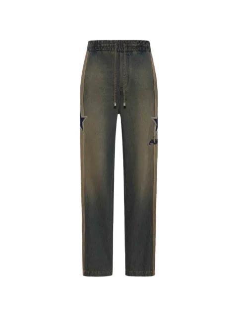 star-detail jeans by AMIRI