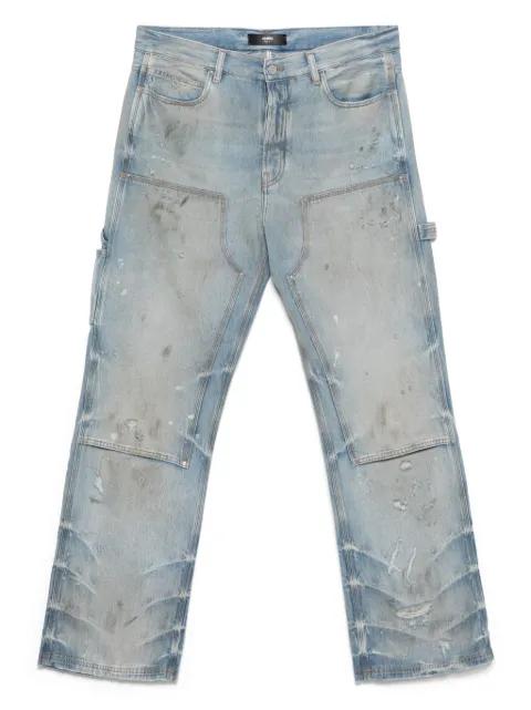 straight-leg carpenter jeans by AMIRI