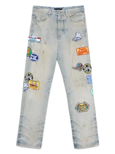 straight-leg jeans by AMIRI