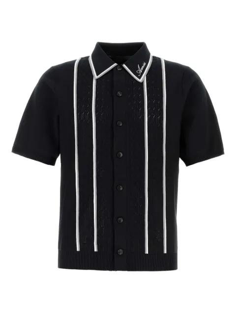 striped knit shirt by AMIRI