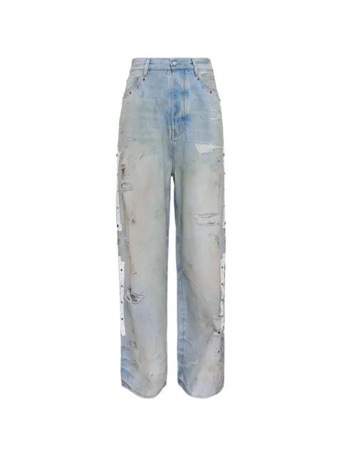 studded baggy jeans by AMIRI