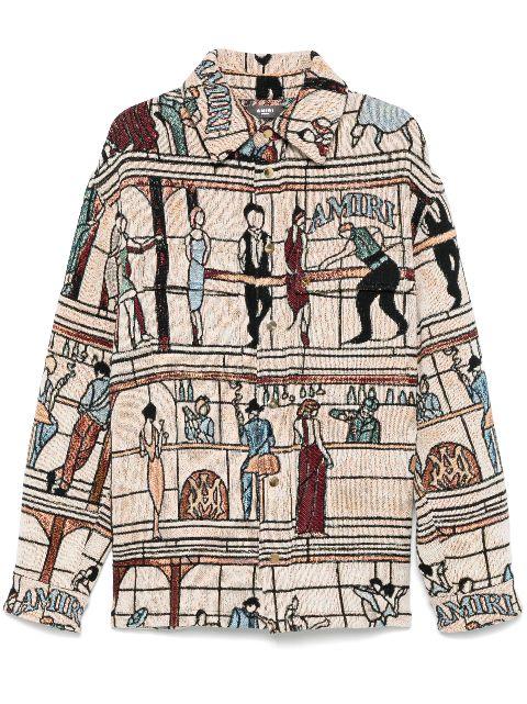 tapestry overshirt by AMIRI