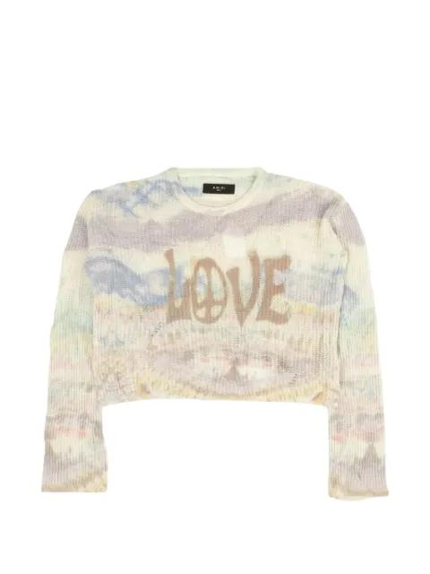 tie-dye sweater by AMIRI