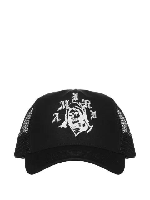 x Wes Lang logo-detail baseball cap by AMIRI