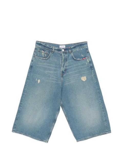 Denver distressed denim shorts by AMISH