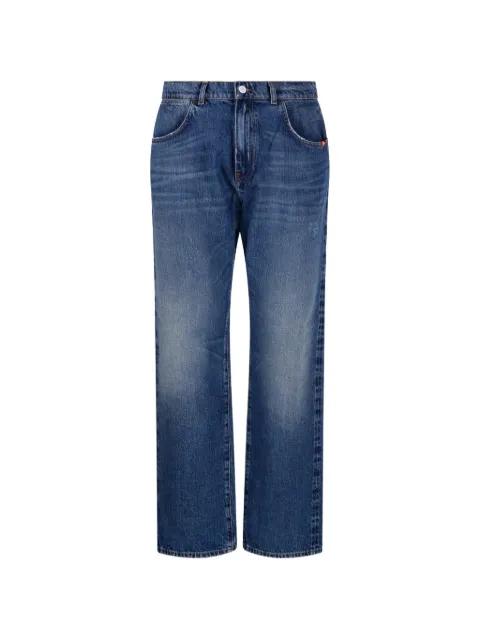 button-fastening jeans by AMISH
