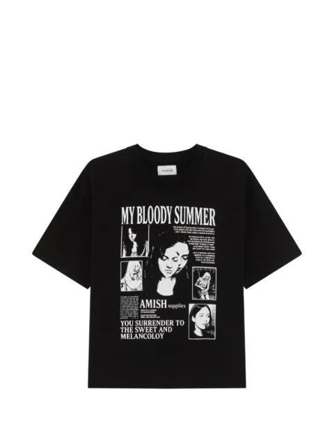 cropped T-shirt by AMISH