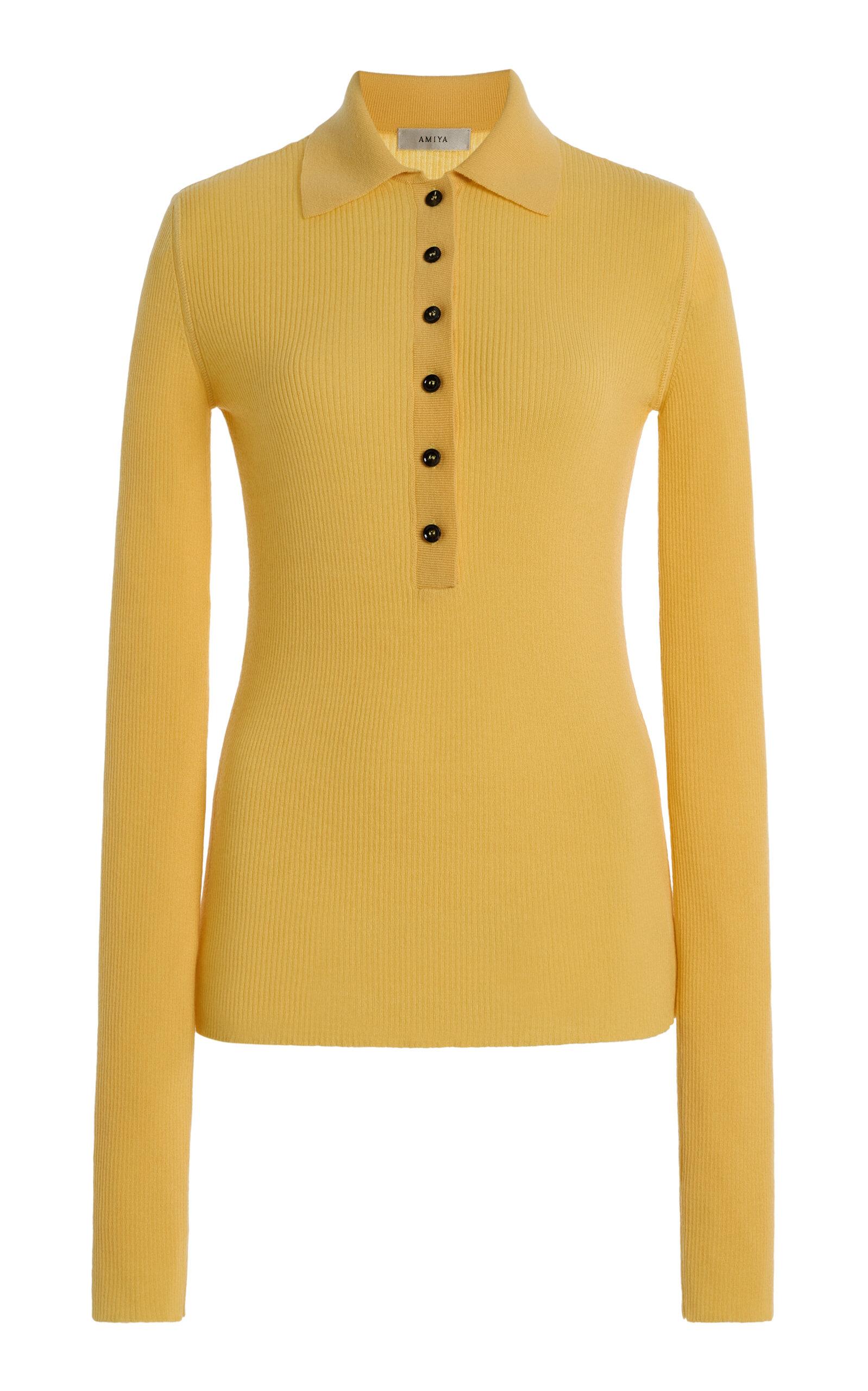 AMIYA Georgia Wool Polo Top -oda Operandi by AMIYA