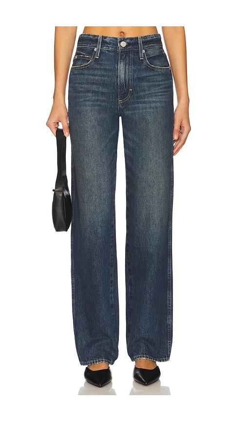AMO Denim Annette Straight Jeans in Blue by AMO DENIM