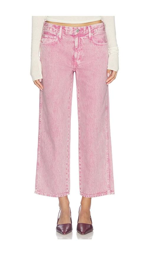 AMO Denim Billie Jeans in Pink by AMO DENIM