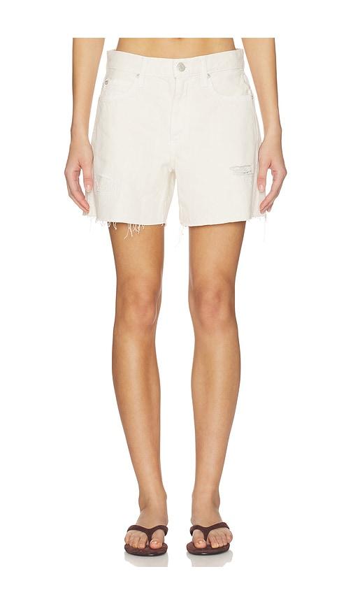 AMO Denim Billie Short in Cream by AMO DENIM