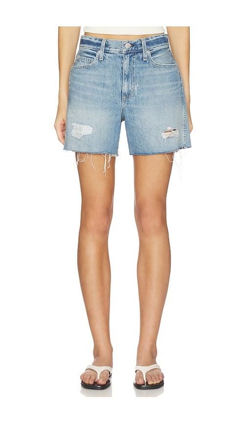 AMO Denim Billie Shorts in Blue by AMO DENIM