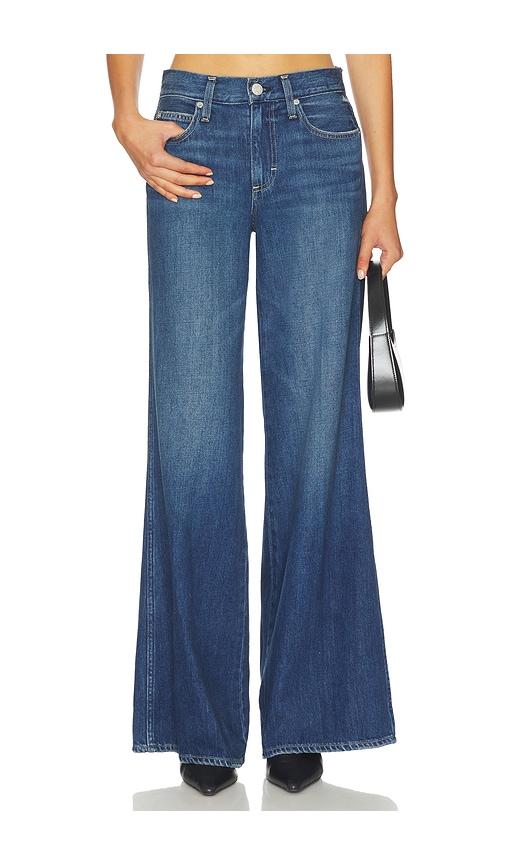 AMO Denim Faith Flare Jeans in Blue by AMO DENIM