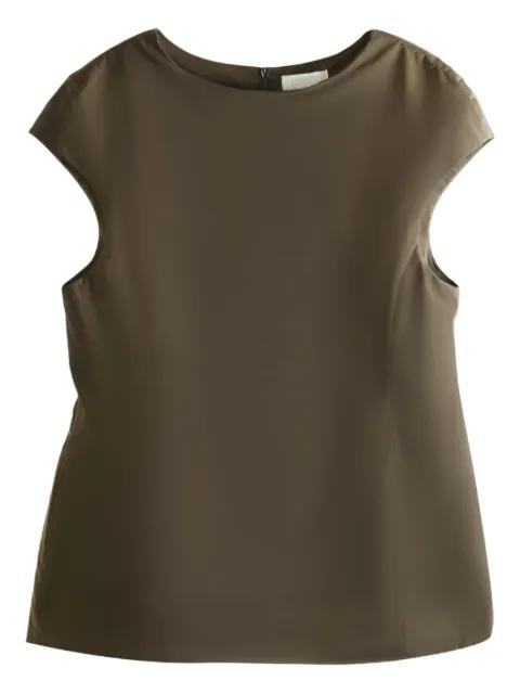 cap-sleeve top by AMOMENTO