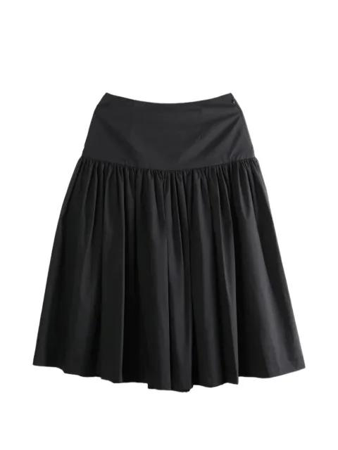 gathered A-line skirt by AMOMENTO