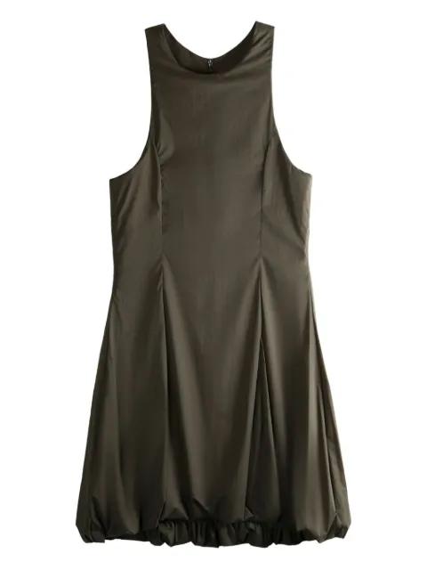 gathered midi dress by AMOMENTO