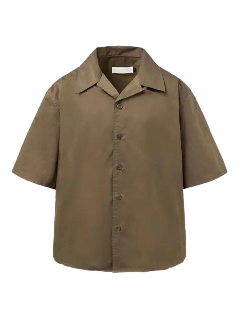 open-collar short-sleeve shirt by AMOMENTO