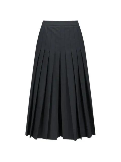 pleated culotte trousers by AMOMENTO