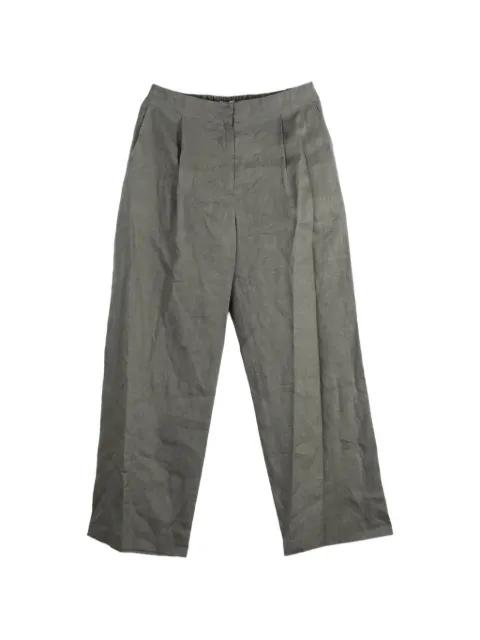 pleated wide-leg trousers by AMOMENTO