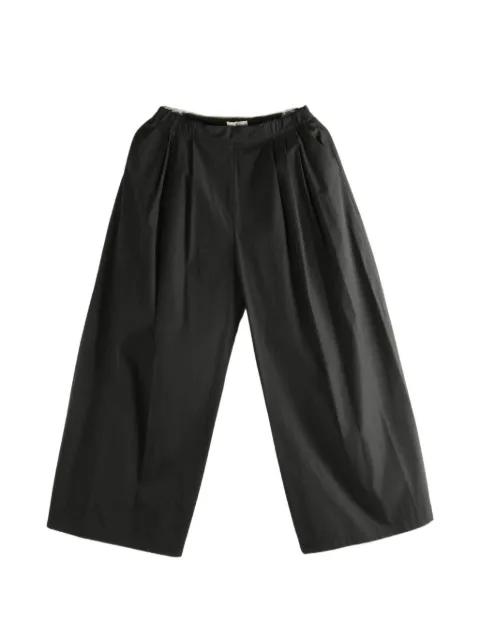 pleated wide-leg trousers by AMOMENTO