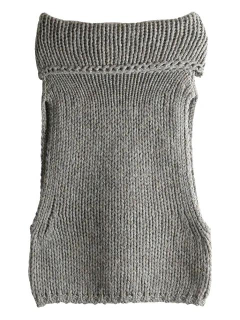 roll neck knitted top by AMOMENTO