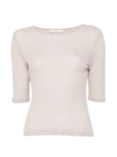 round-neck T-shirt by AMOMENTO