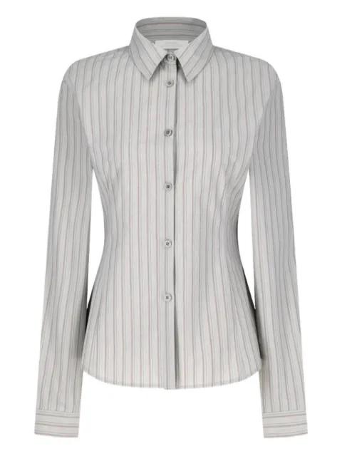striped button shirt by AMOMENTO