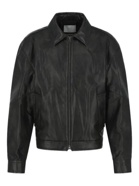 zip-up bomber jacket by AMOMENTO