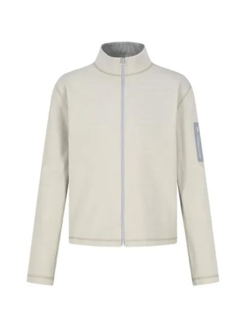zip-up sweatshirt by AMOMENTO