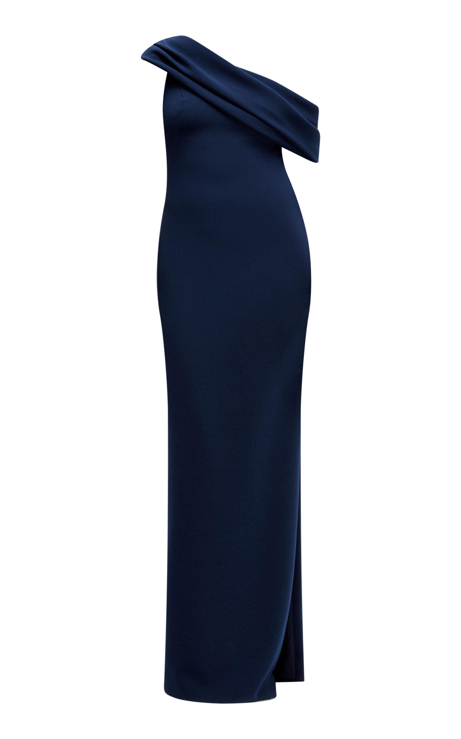Amsale Draped Off-The-Shoulder Gown - Moda Operandi by AMSALE