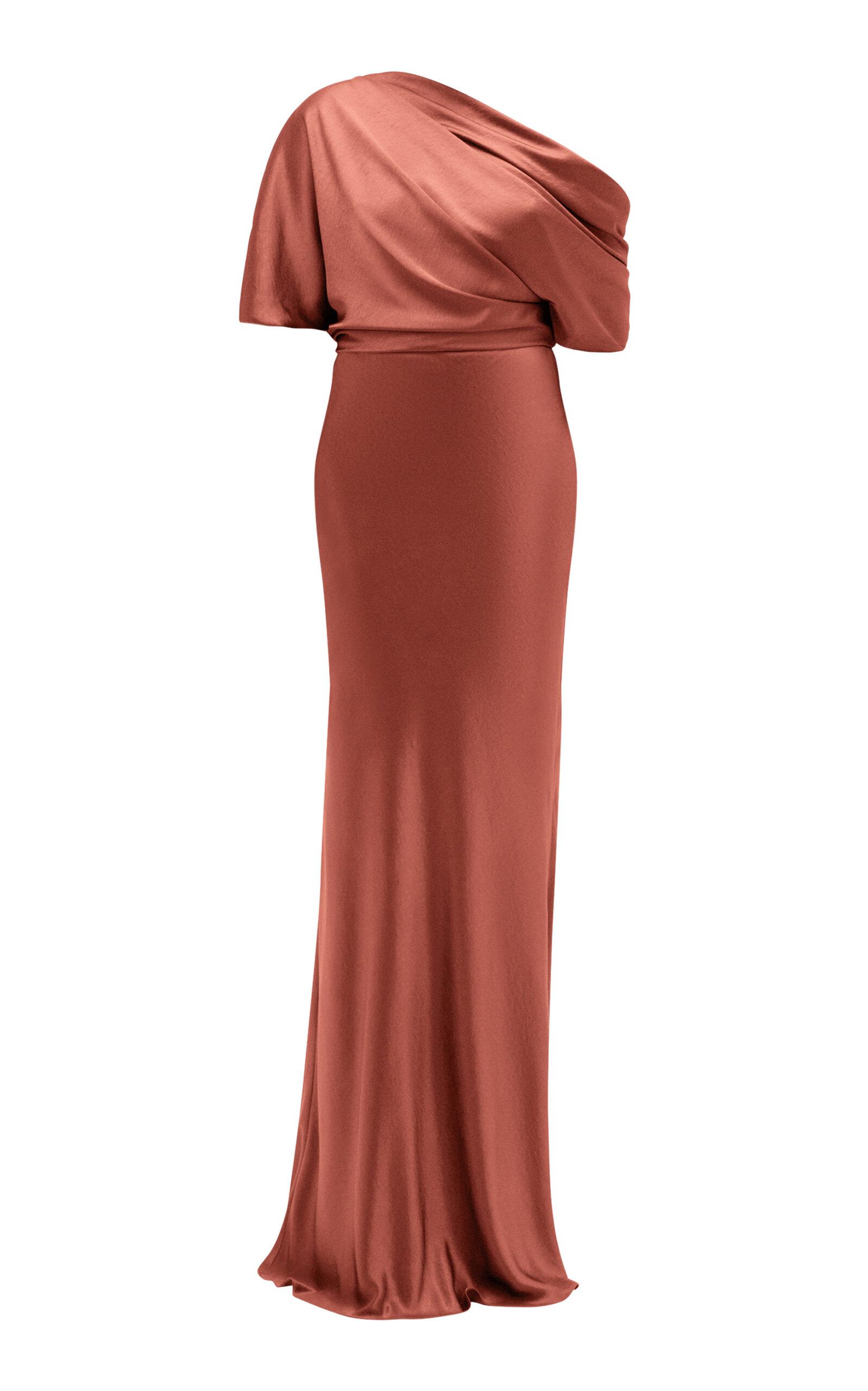 Amsale Liquid Satin Gown - Moda Operandi by AMSALE