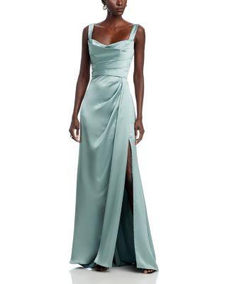 Draped Gown by AMSALE
