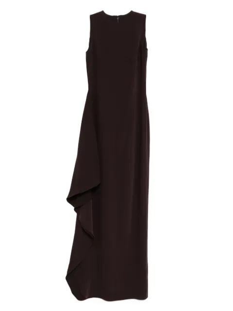 crepe dress by AMSALE