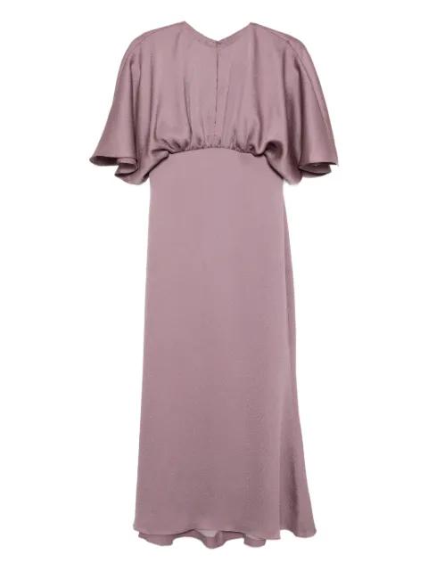 hammered satin dress by AMSALE